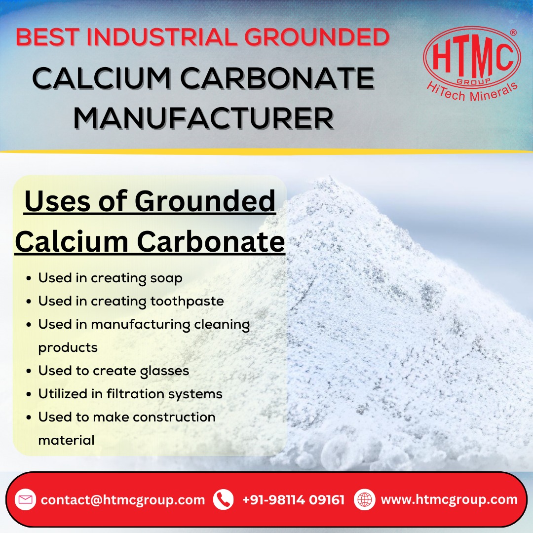 The Rise of Grounded Calcium Carbonate in Indian Industries
