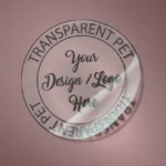 transparent sticker printing